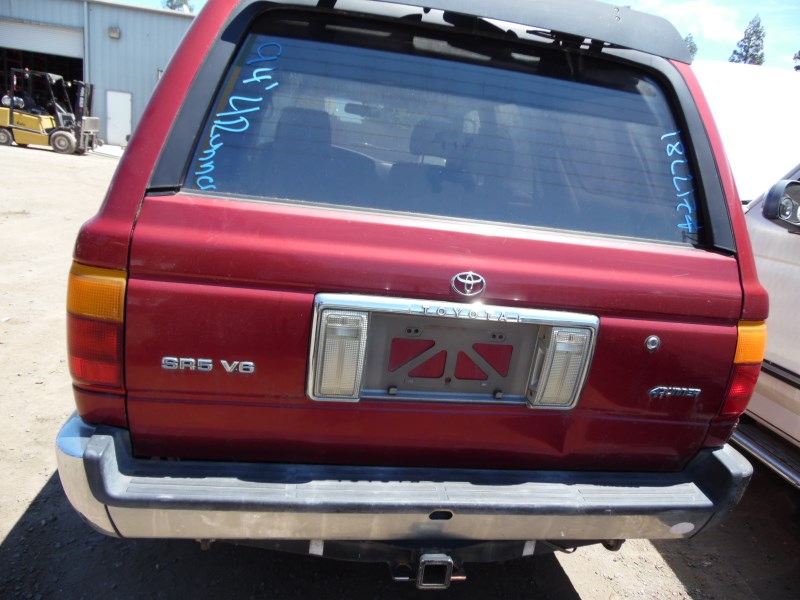 1994 TOYOTA 4RUNNER SR5 BURGUNDY 3.0L MT 4WD Z17781